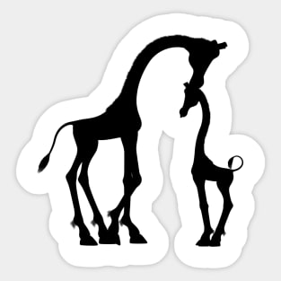 Giraffes Sticker